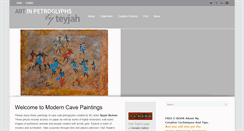 Desktop Screenshot of moderncavepaintings.com